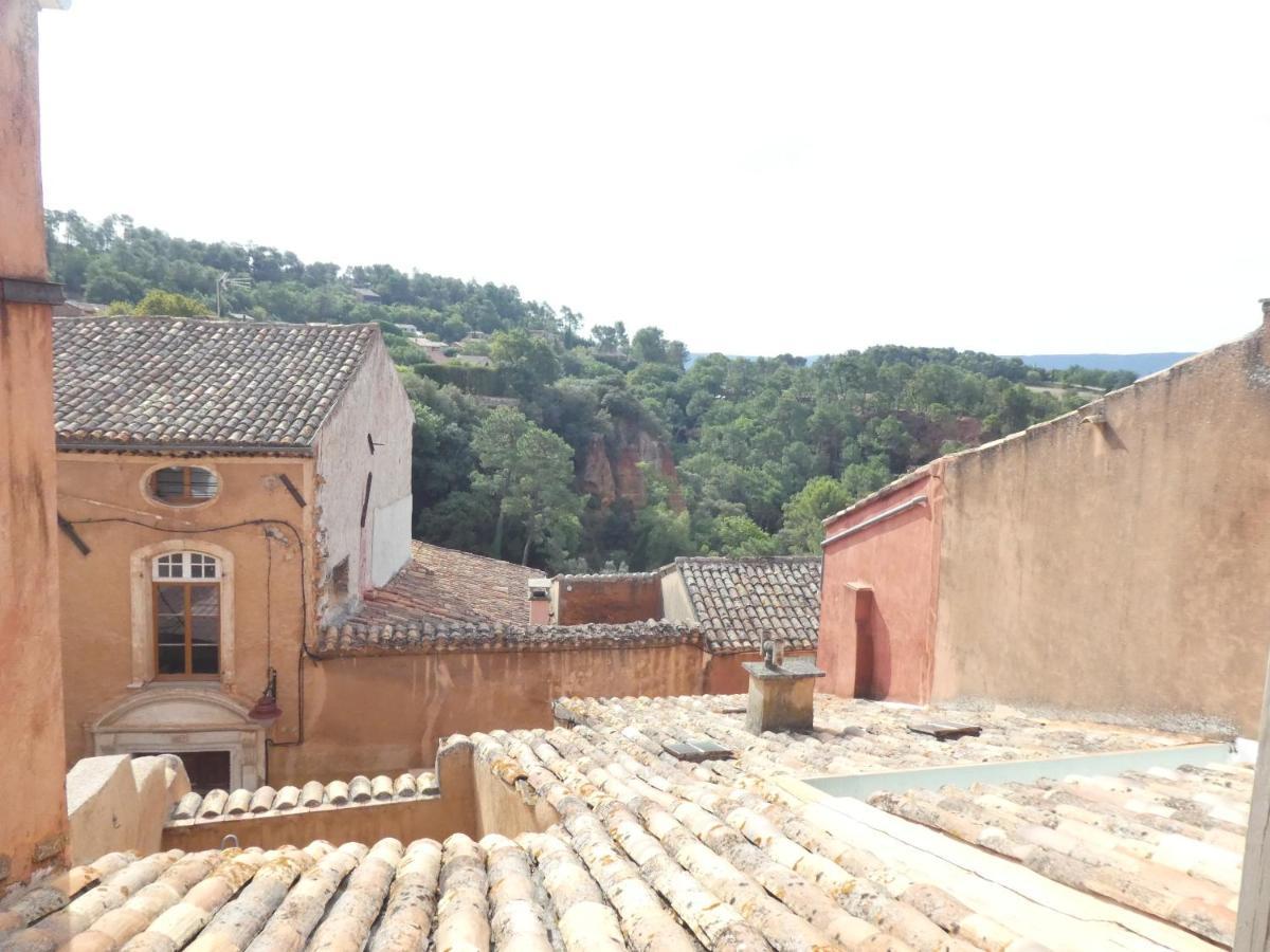 La Cachette village Roussillon en Isere Buitenkant foto